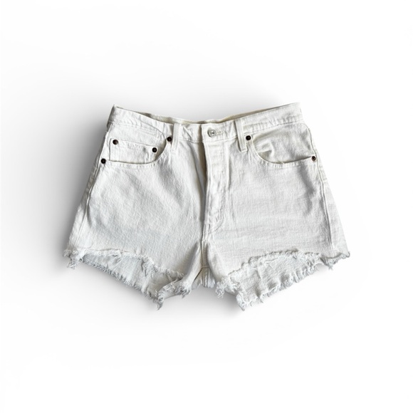 Levi's Pants - Levi's Classic White Jean Shorts